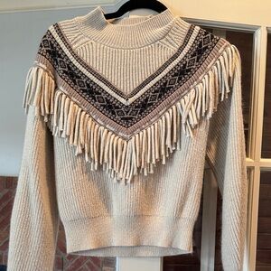 North Fringe Sweater Z SUPPLY size M
